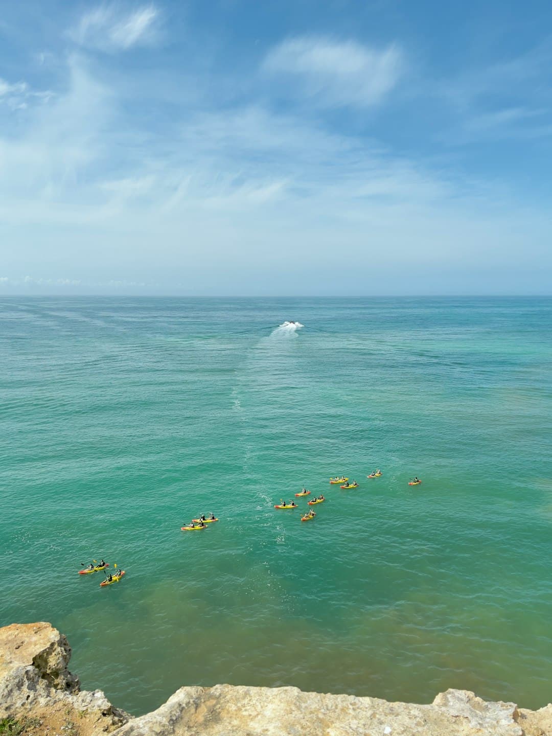 Widok z łodzi w Parku Ria Formosa