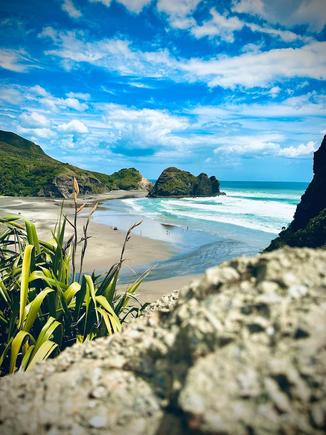 Piękne plaże Nowej Zelandii