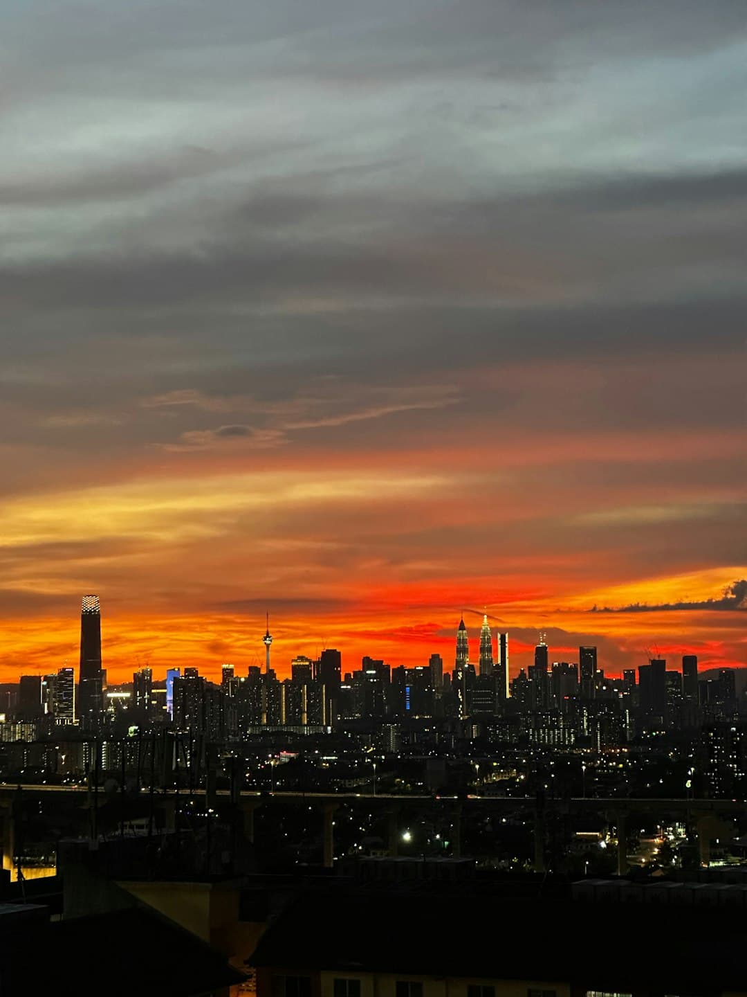 Nowy Jork o zachodzie słońca