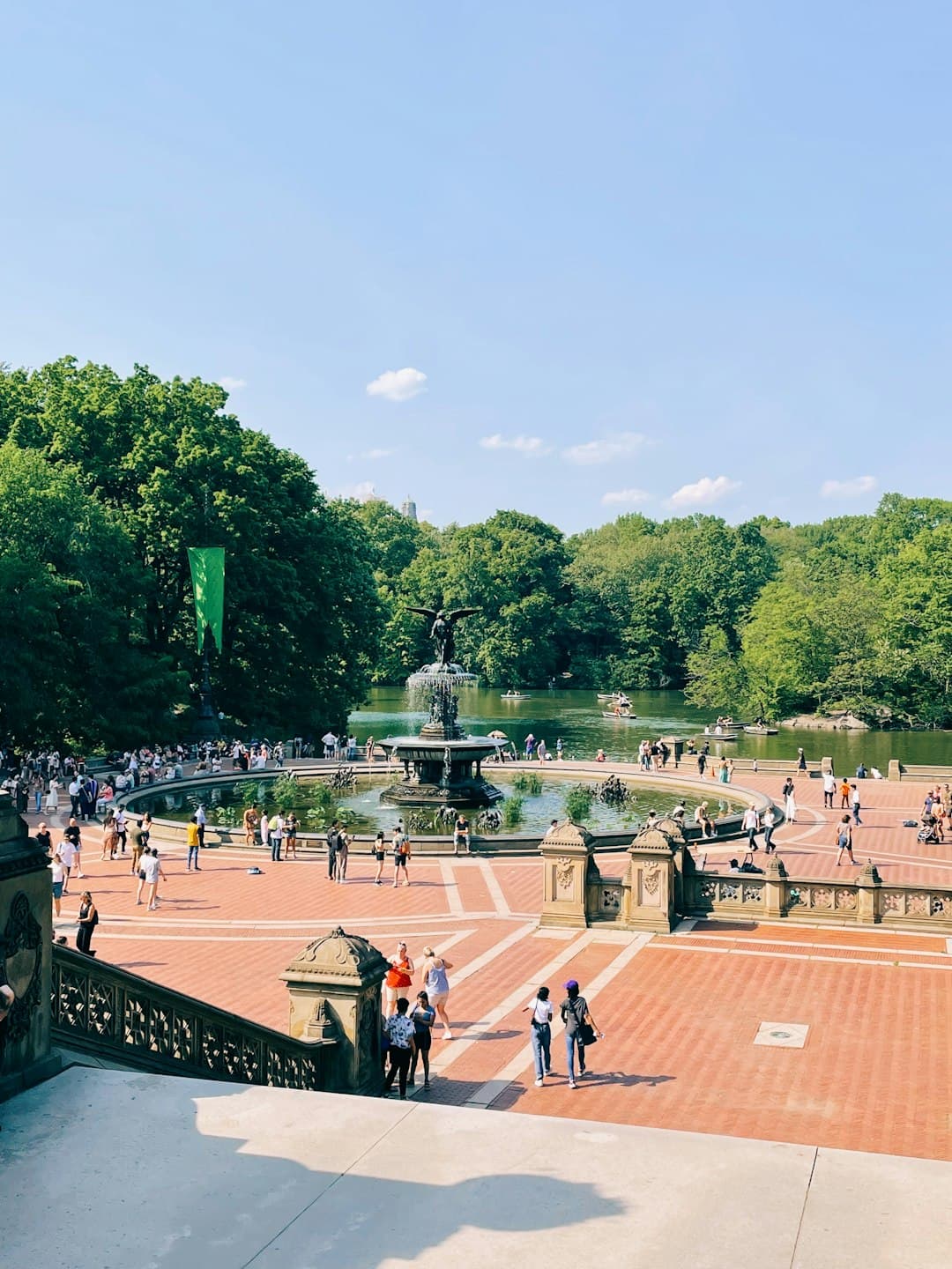 Osoby spędzające czas w Central Parku w Nowym Jorku
