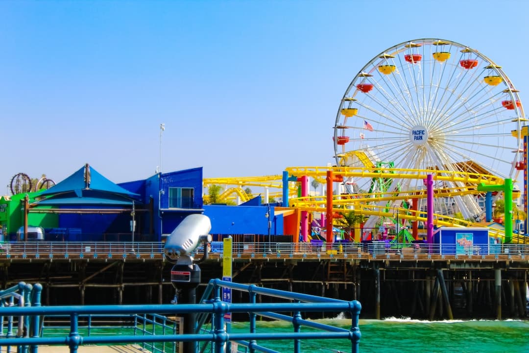 Molo Santa Monica i atrakcje