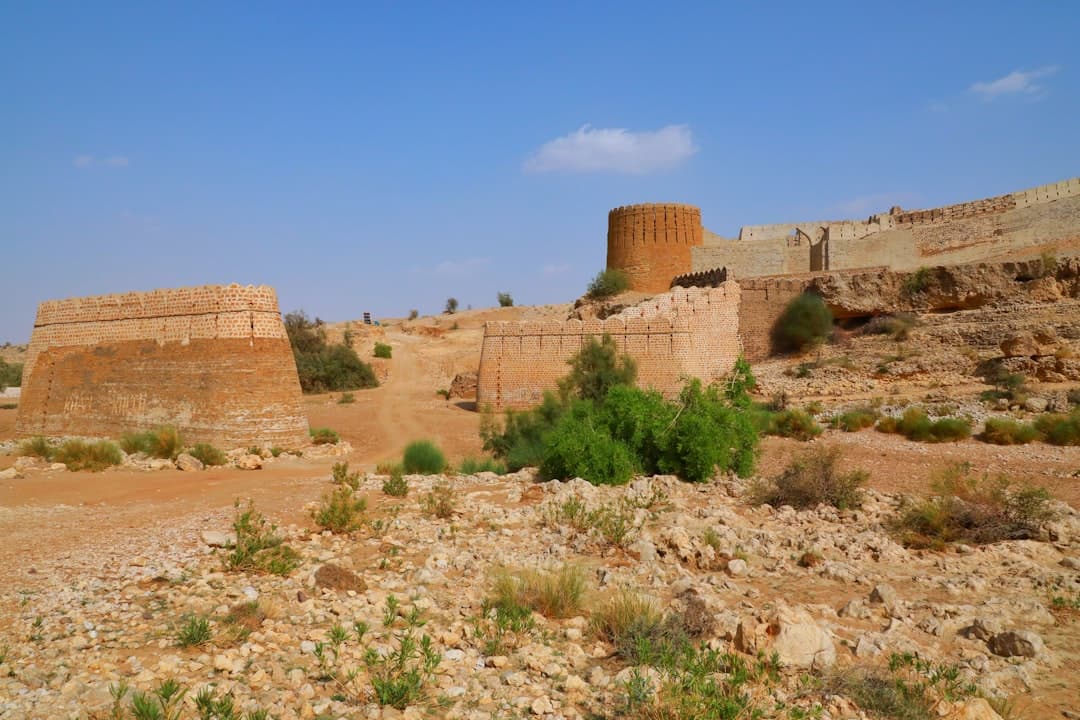 Ruiny fortu w Mahdii, Tunezja