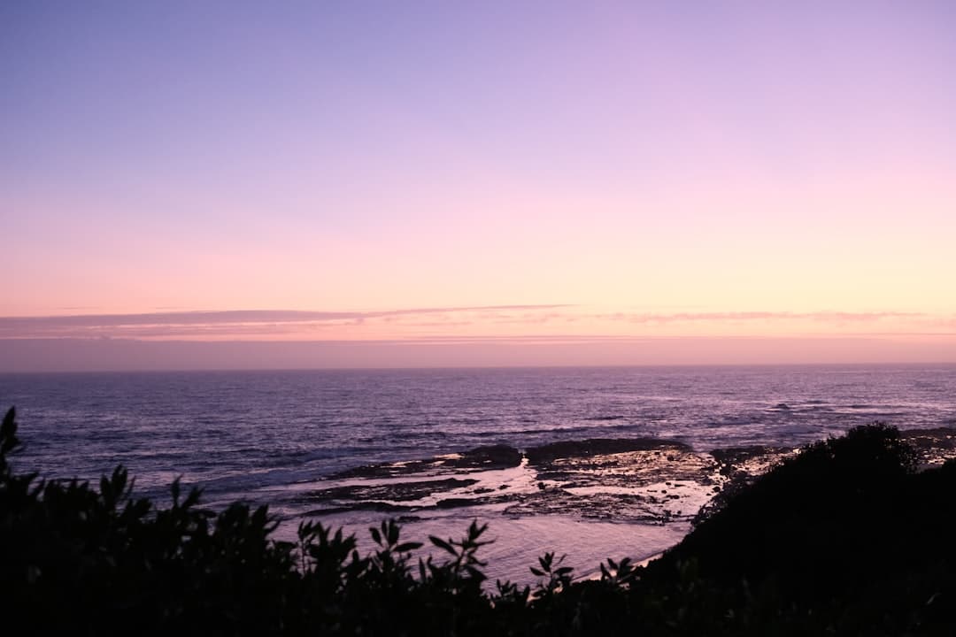 Widok zachodu słońca na Przylądku Promthep