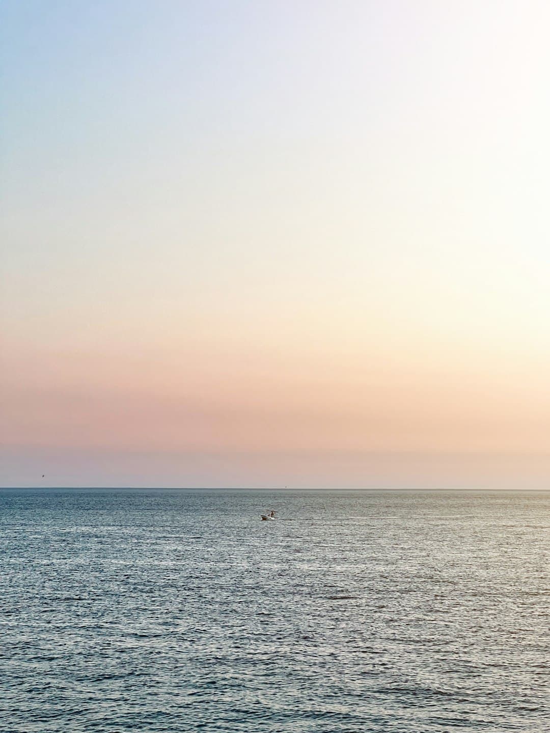 Piękny zachód słońca na plaży