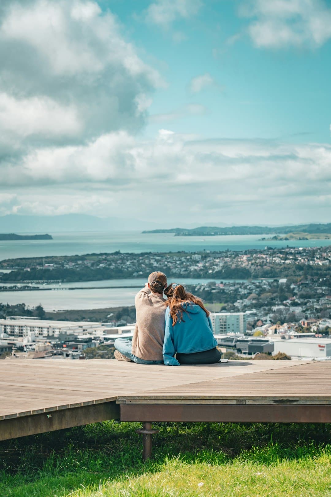 Rodzina spędzająca czas w Auckland