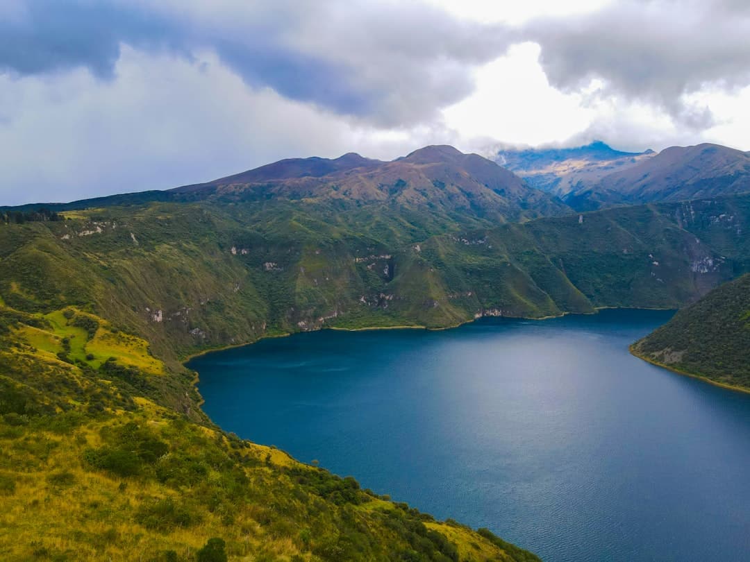 Piękne krajobrazy Ekwadoru