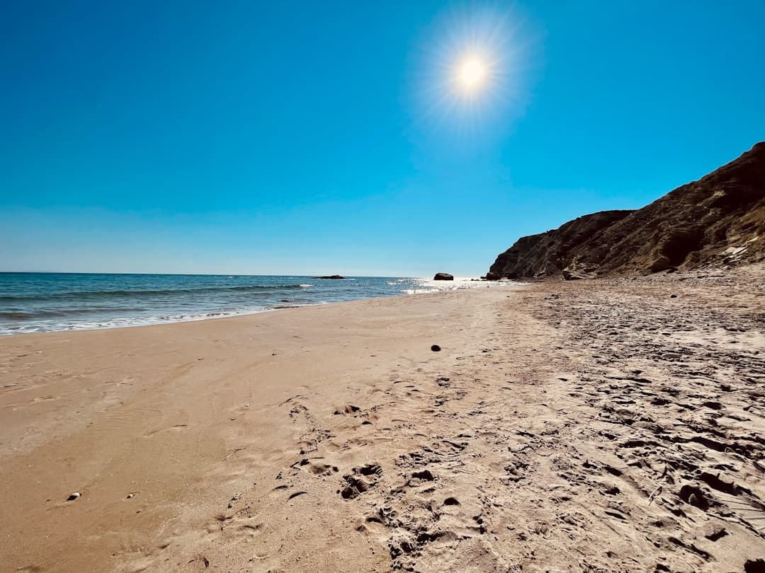 Piaszczysta plaża na wyspie Kos