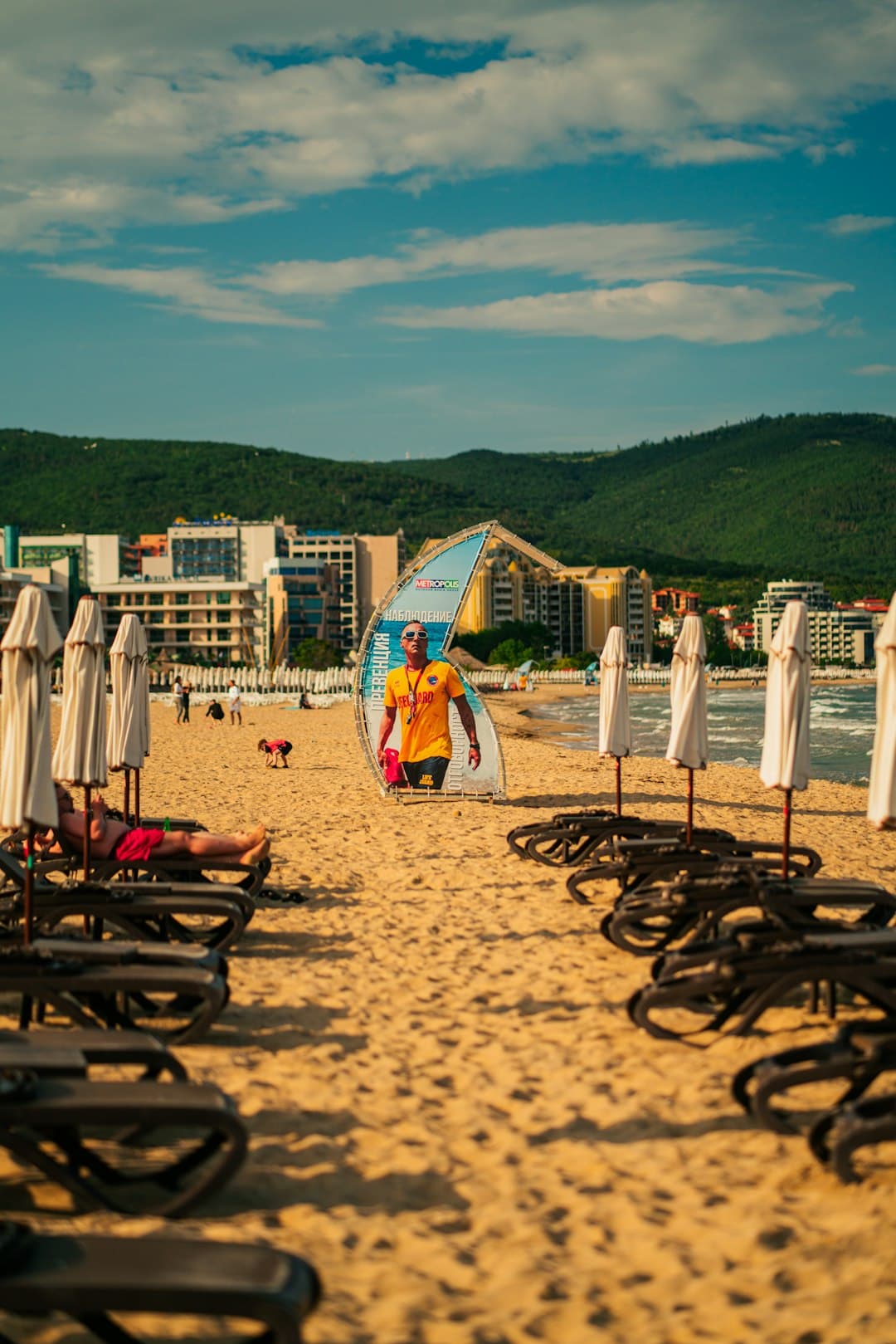 Piękne plaże Bułgarii latem