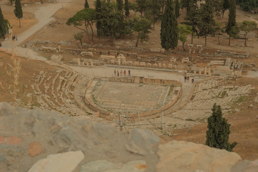 Starożytne ruiny Kourion i amfiteatr na Cyprze