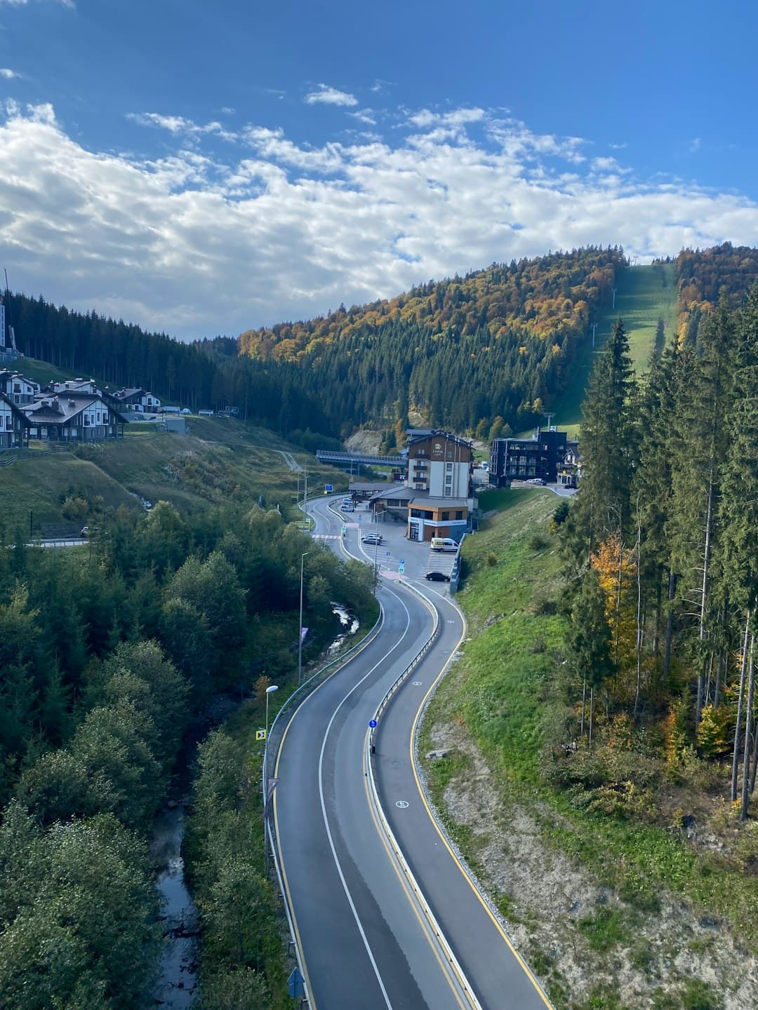 Droga Großglockner z widokiem na góry