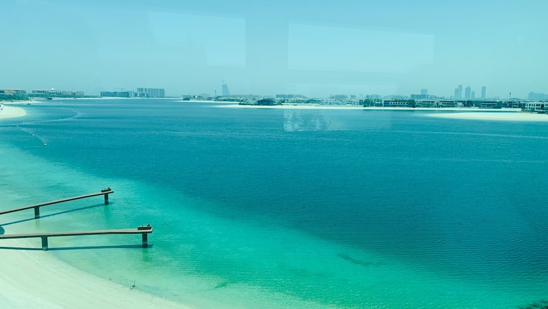 Widok na zatokę Bandar Al Khayran