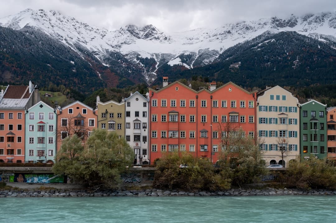 Rzeka Inn w Innsbrucku