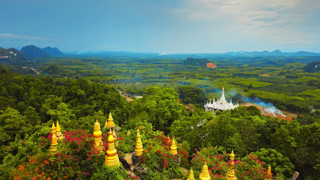 Widok na Pattayę z Wzgórza Wielkiego Buddy