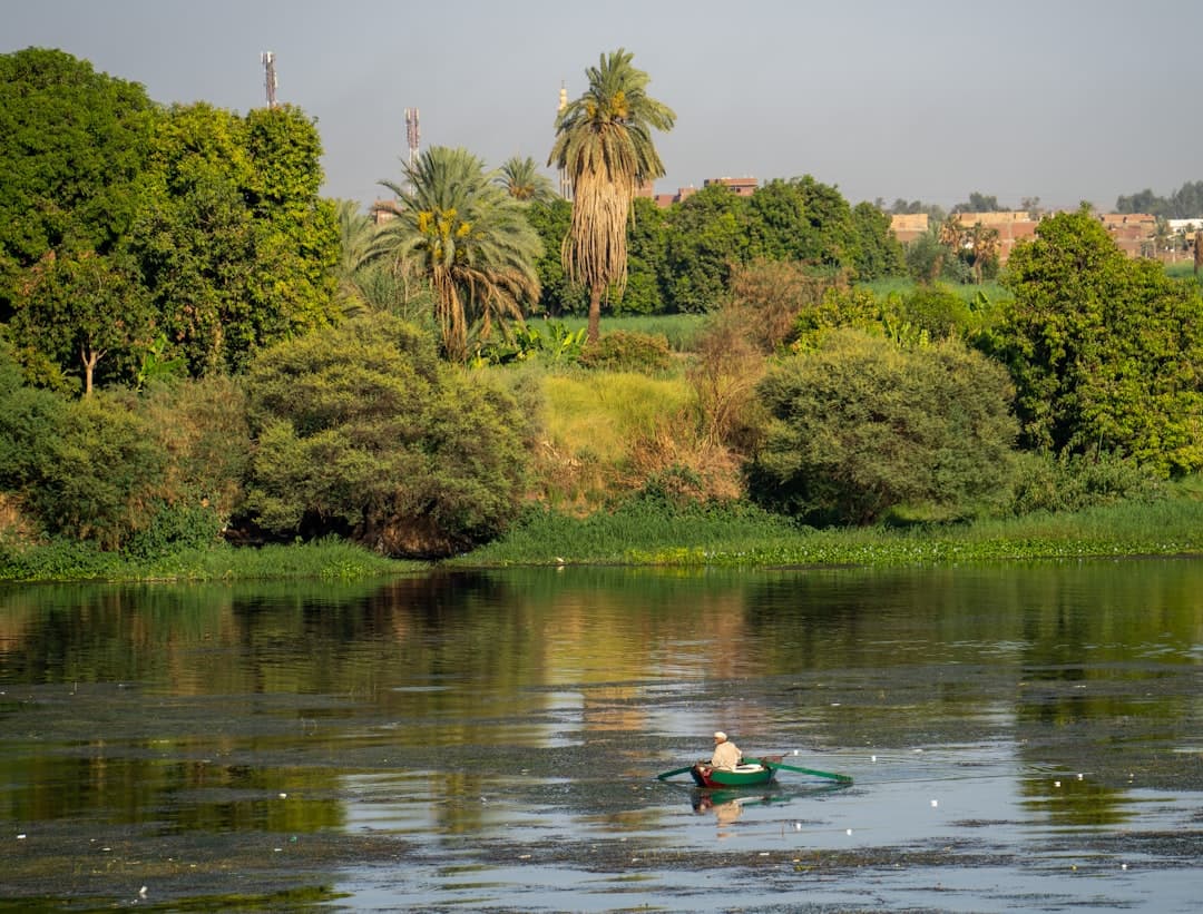 Rodzina spacerująca w Parku El-Azhar