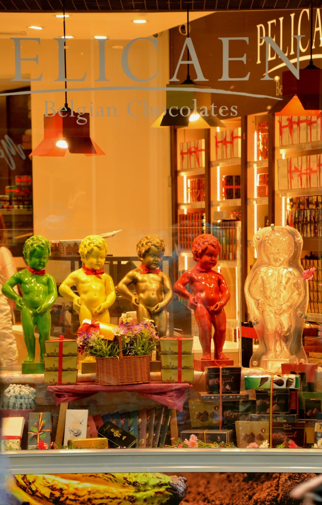 Rodzina na wakacjach w Belgii