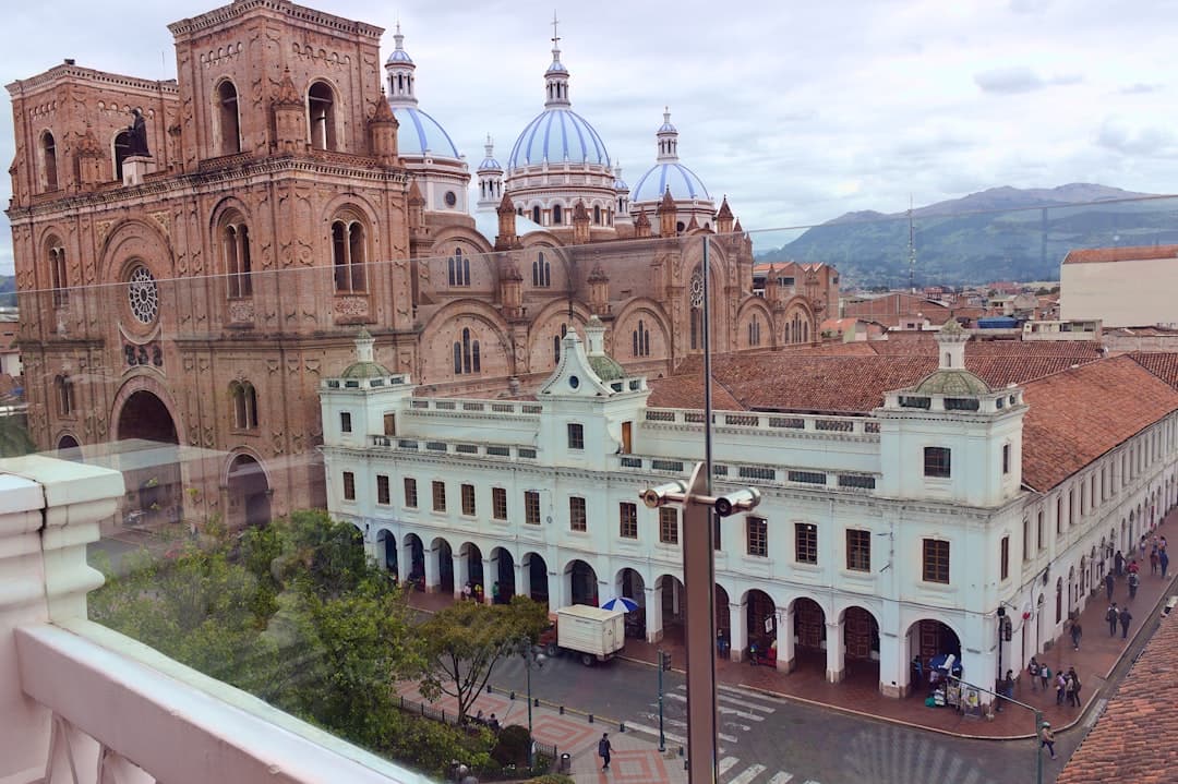 Kolonialna architektura w Cuenca
