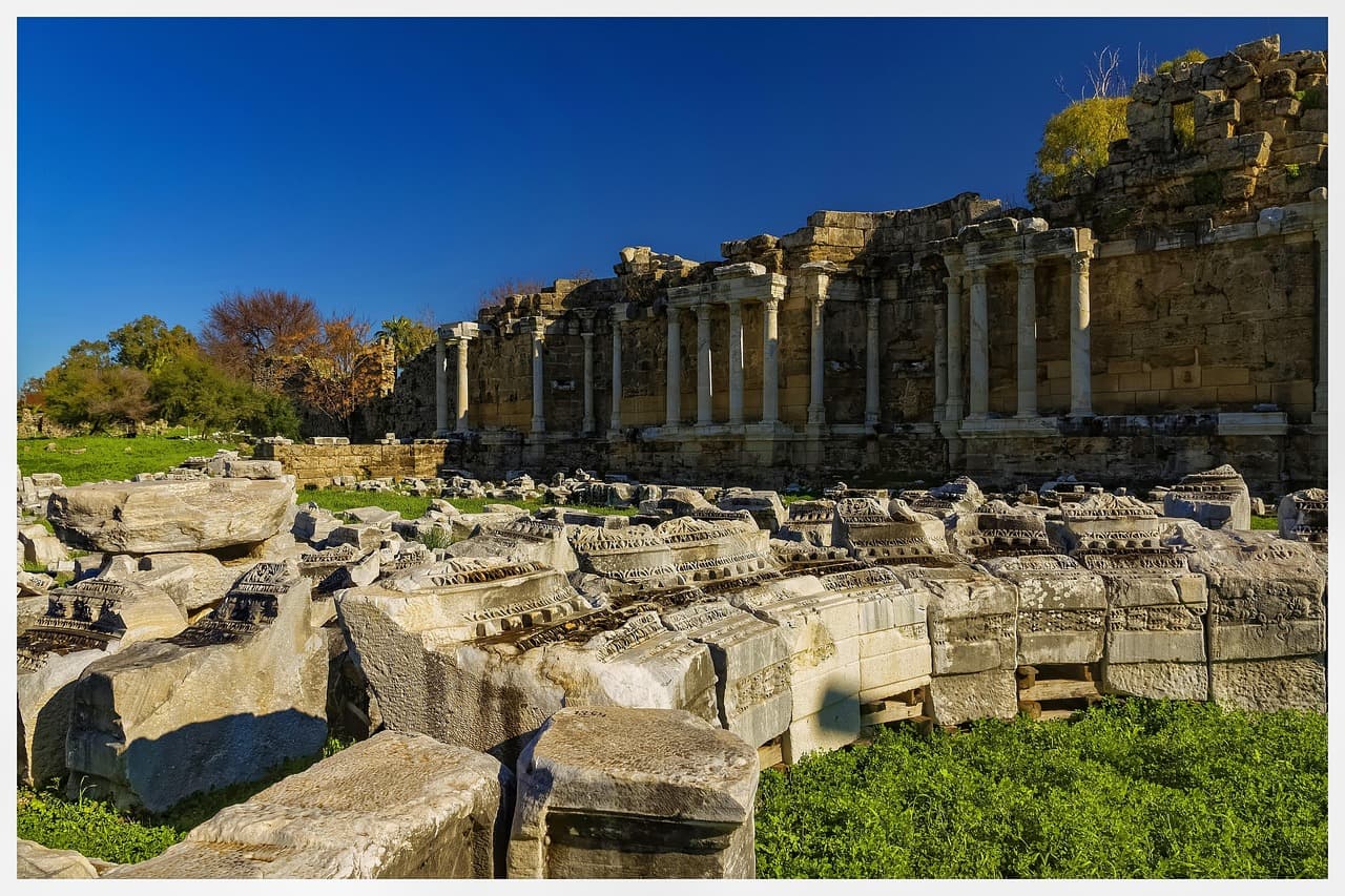 Ruiny Świątyni Apolla w Side