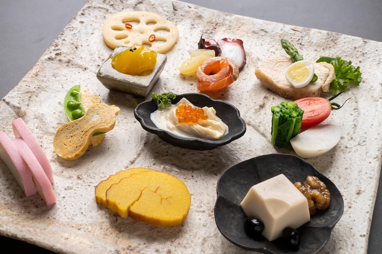 Typowe duńskie smørrebrød