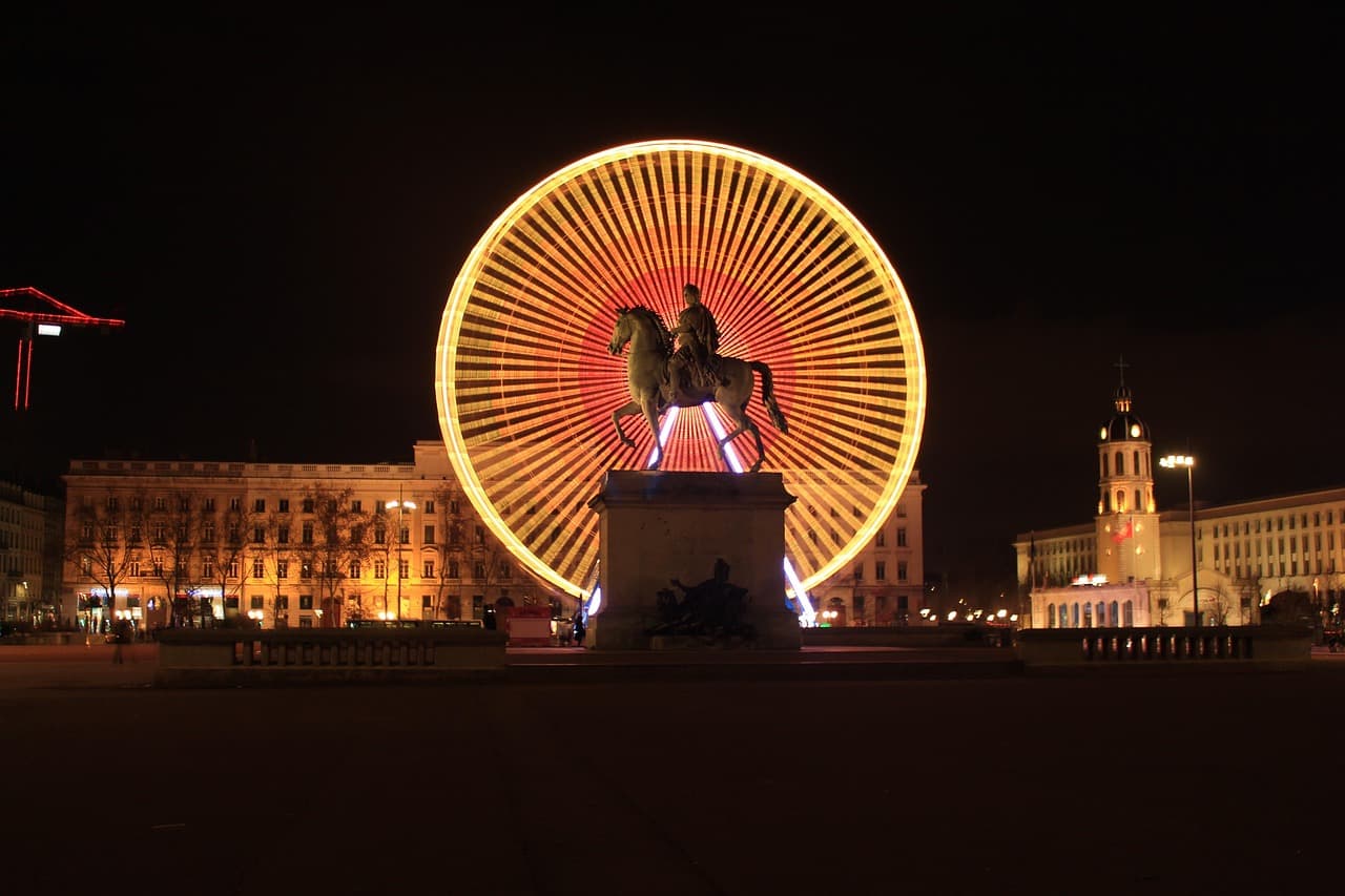 Statua Ludwika XIV na Place Bellecour