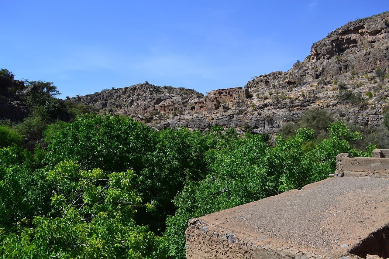 Widok na Jabal Akhdar