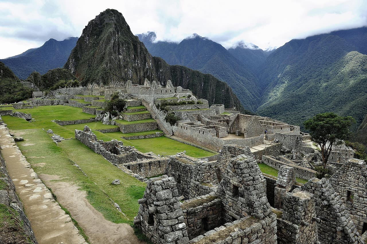 Widok z Machu Picchu