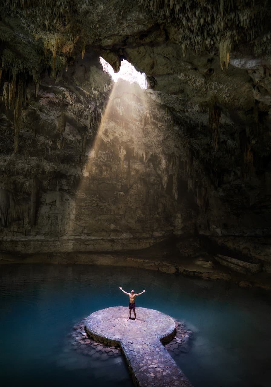 Cenote Dos Ojos w Tulum