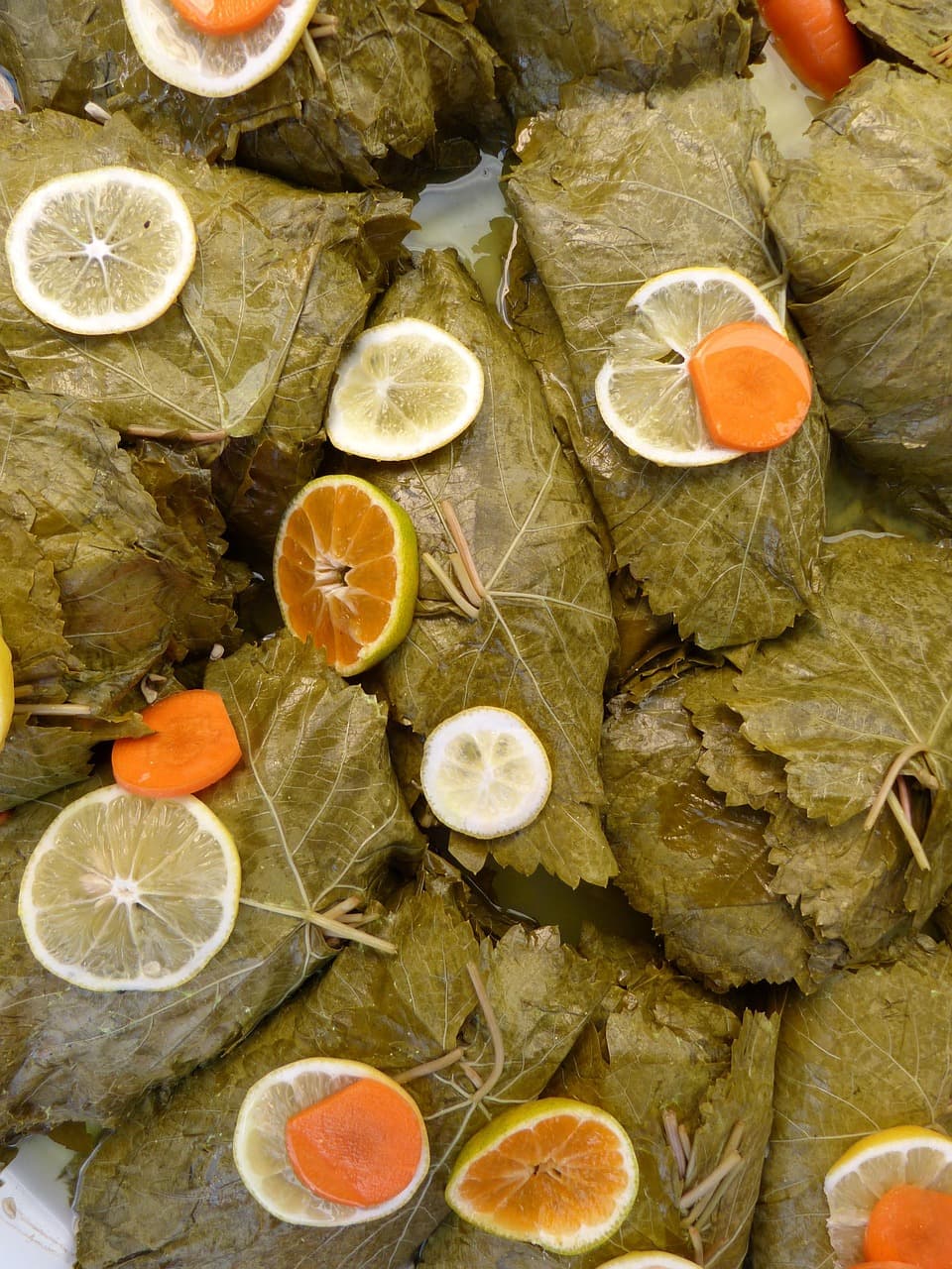 Farszowane małże, tradycyjna turecka przekąska