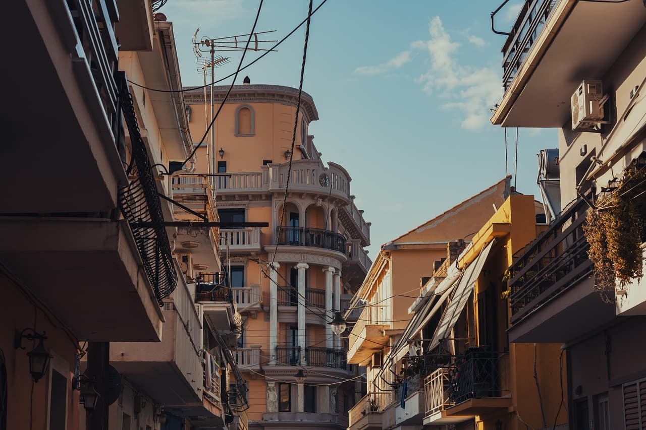 Urokliwe uliczki Zakynthos Town