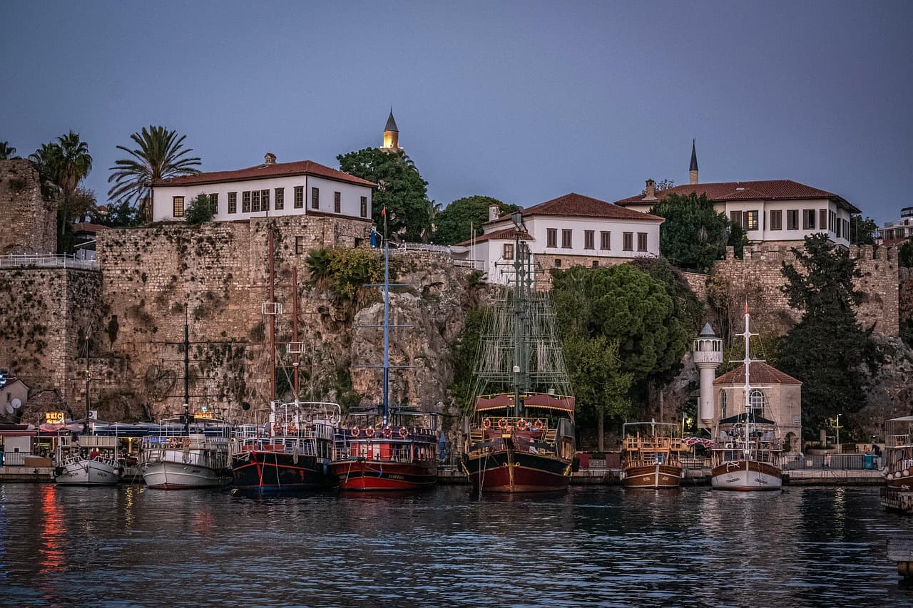 Widok na Stare Miasto Kaleiçi