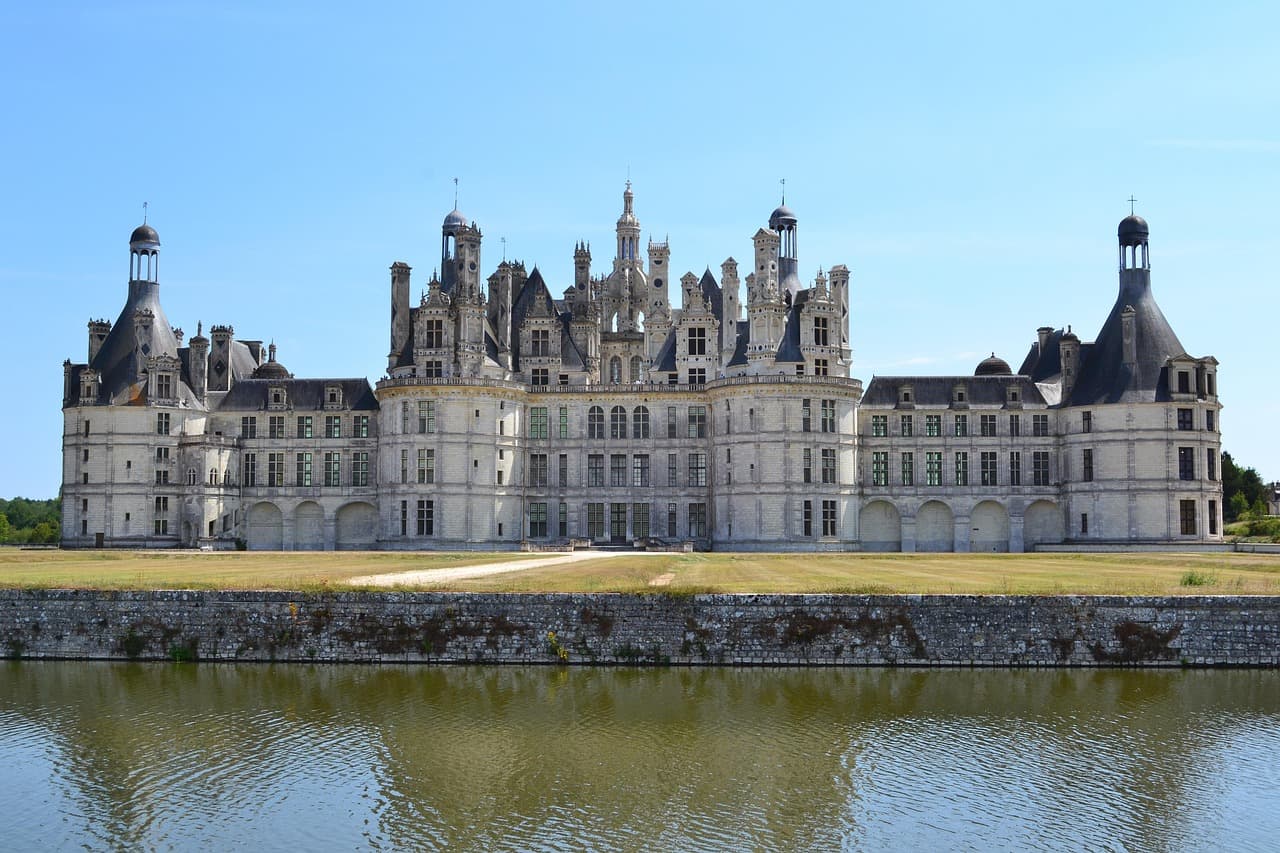 Zamek Chambord w Dolinie Loary