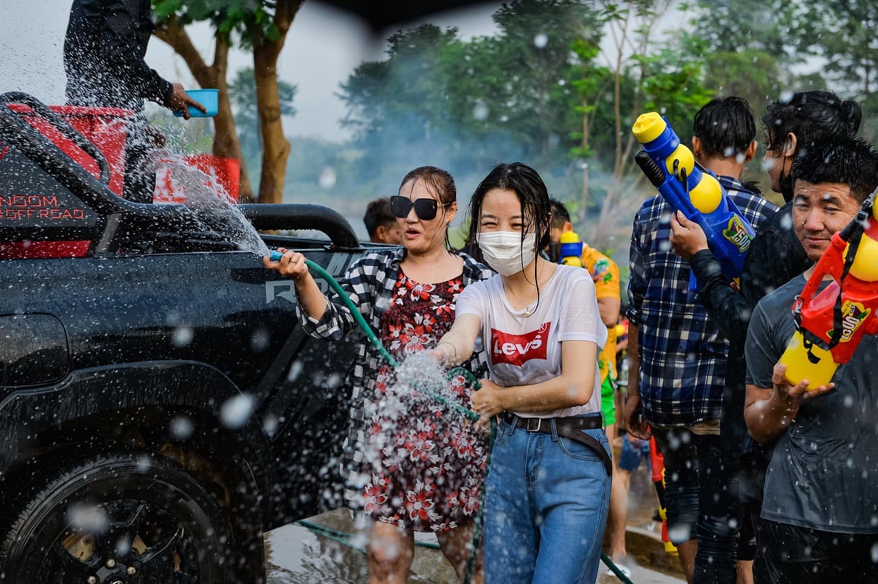 Święto Songkran w Tajlandii