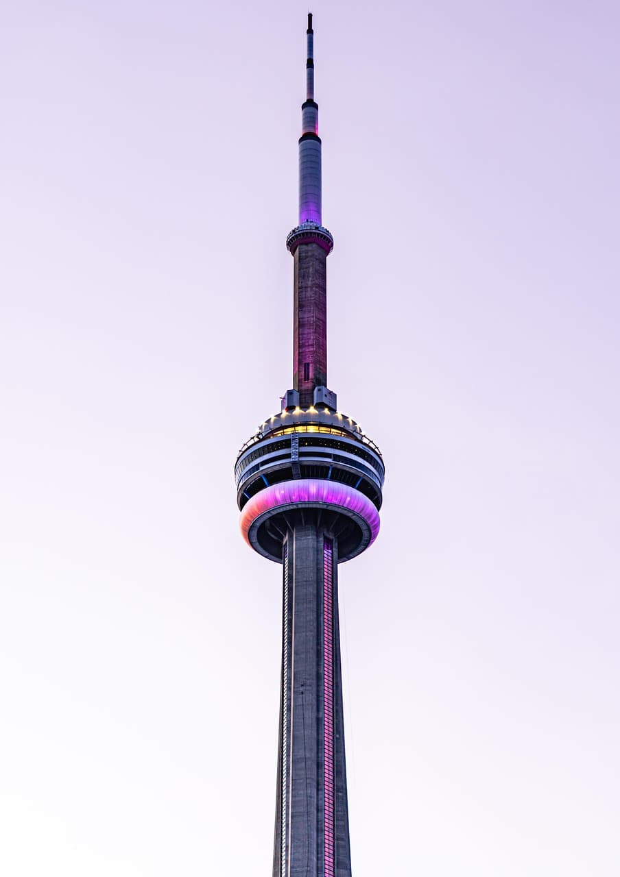 Panorama Toronto z CN Tower