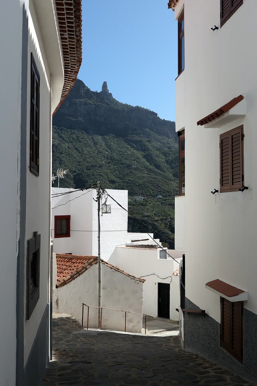 Widok z Okna Nublo w Tejedzie