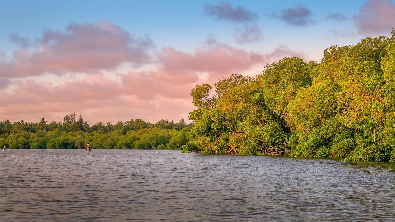 Zachód słońca w Watamu