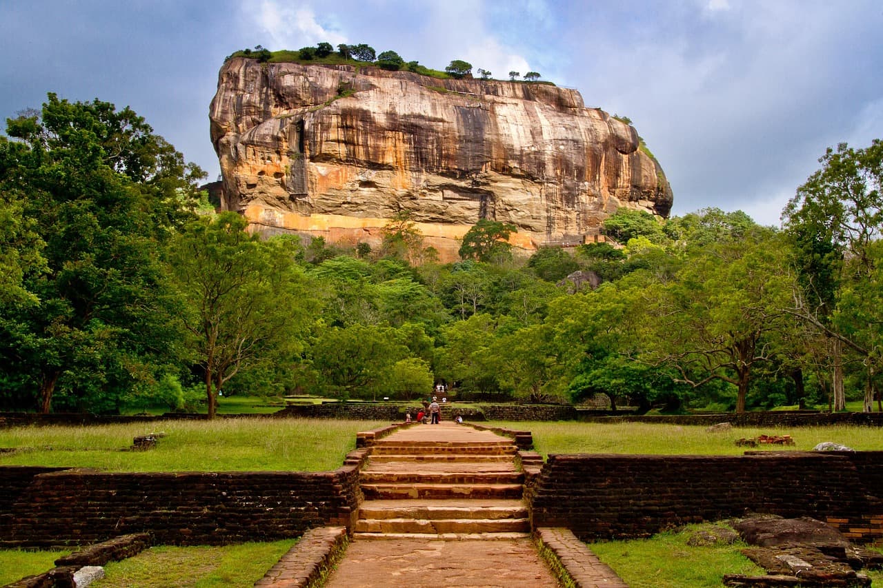 Sigiriya - legendarna skała lwiaka