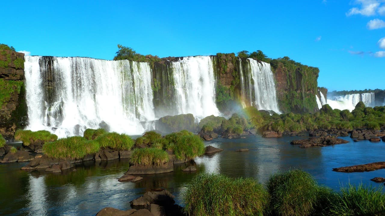 Widok na wodospady Iguaçu