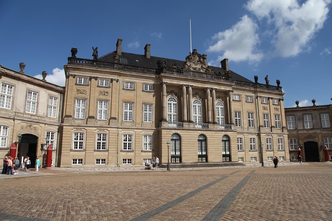 Pałac Amalienborg w Kopenhadze