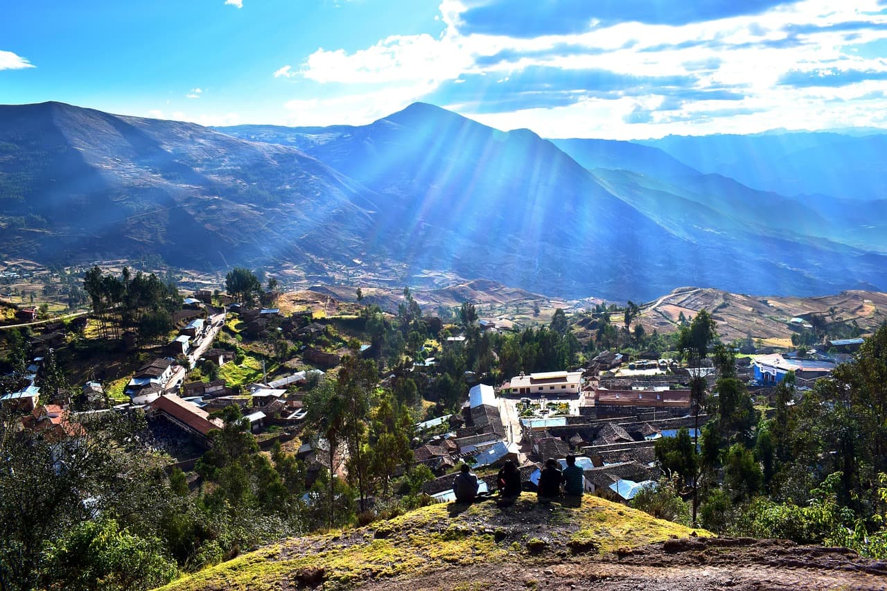 Urokliwe uliczki Barrio Lastarria w Santiago