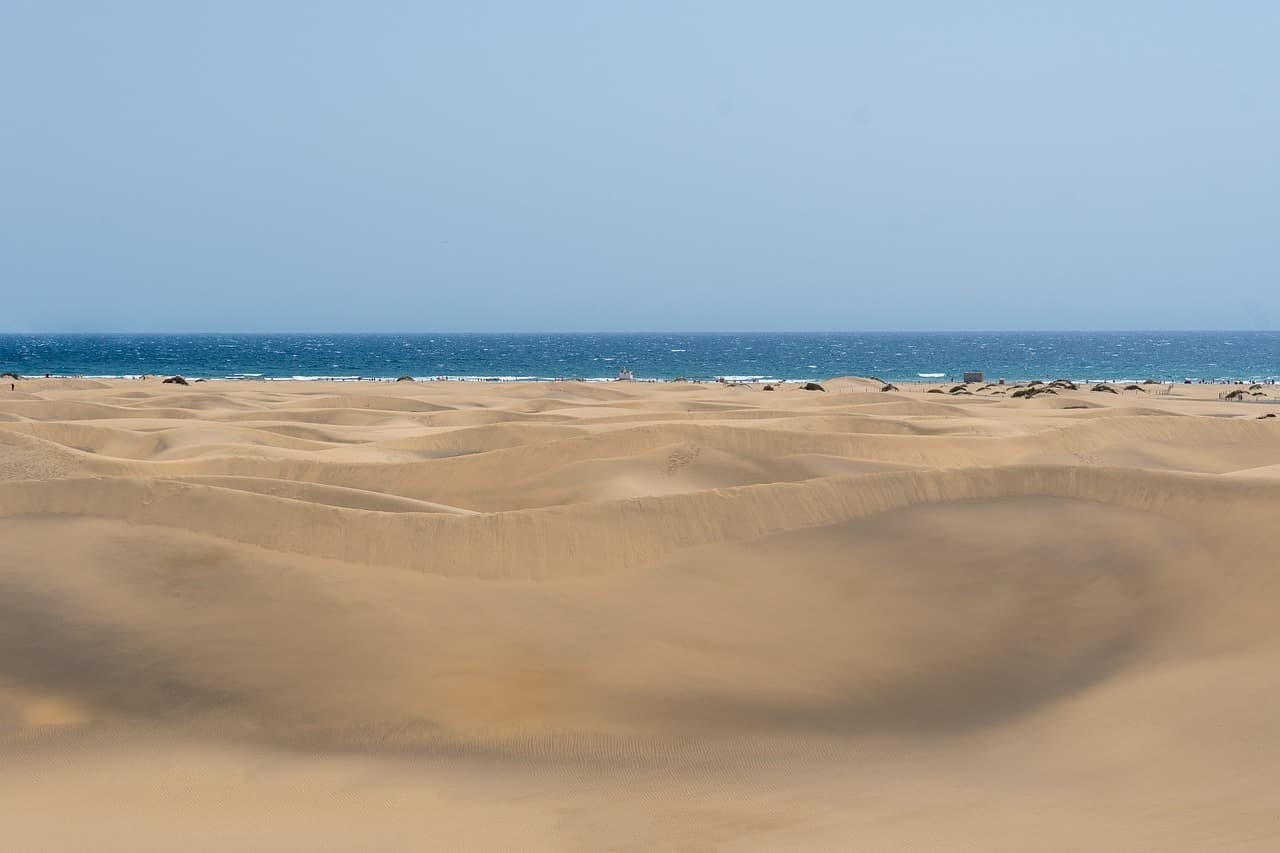 Złote wydmy Dunas de Maspalomas
