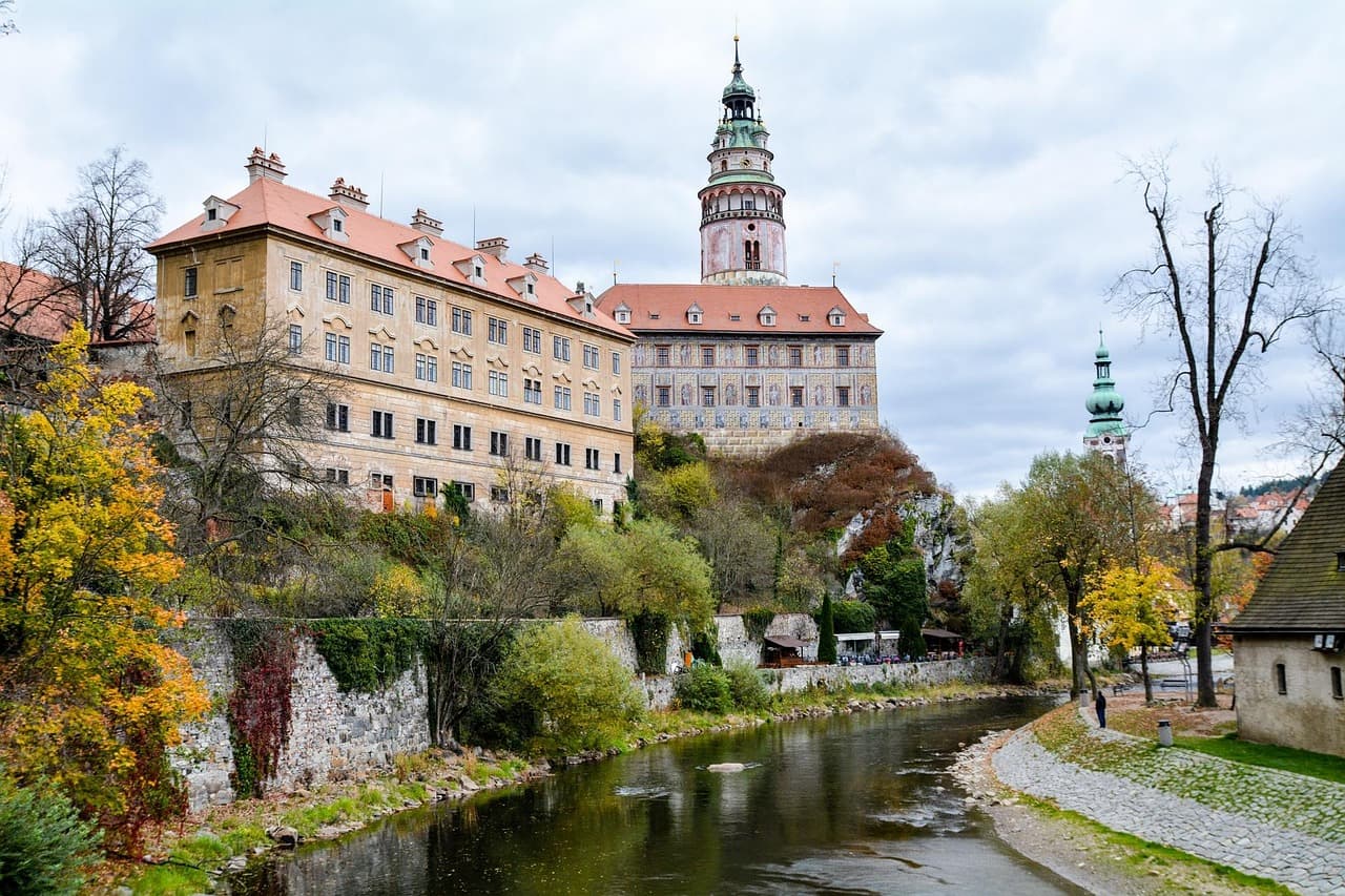 Ogrody zamkowe w Czeski Krumlov