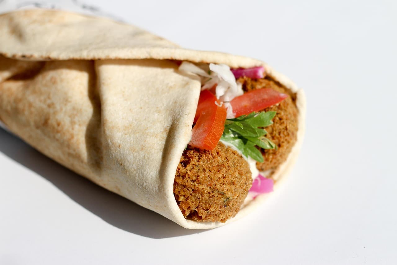 Falafel w pita