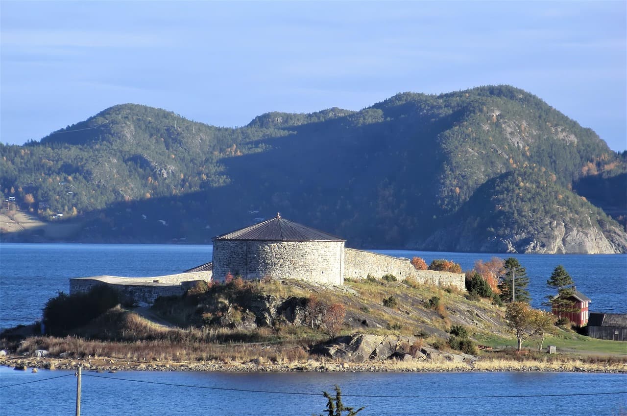 Widok z fortecy Kristiansten