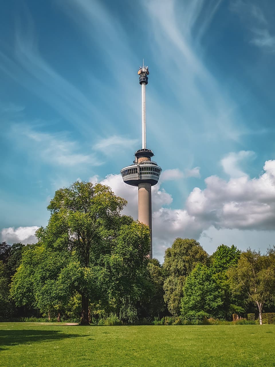 Punkt widokowy Euromast, inspiracja do podróży