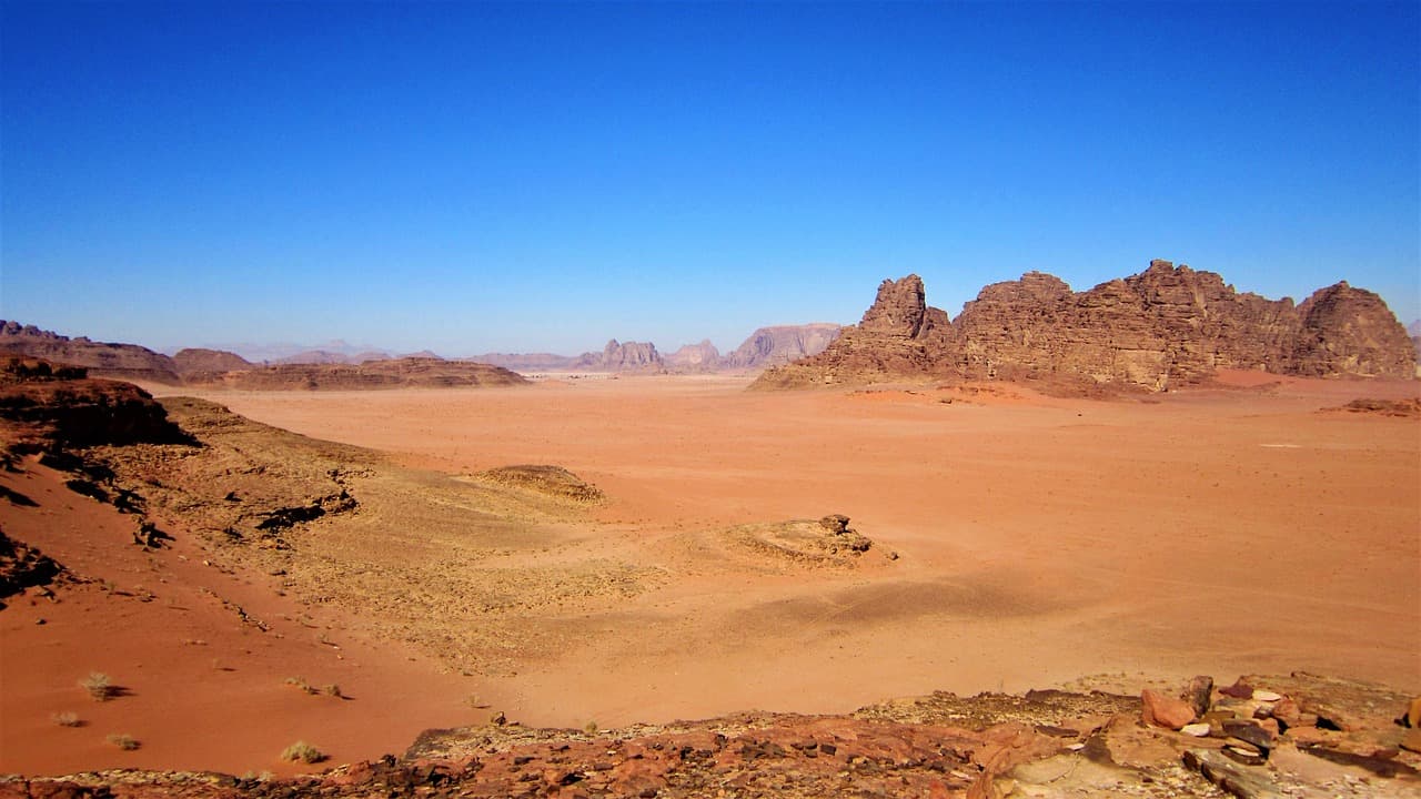 Oboz beduiński w Wadi Rum