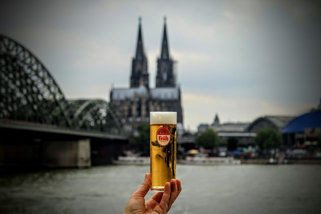 Kölsch beer in Cologne