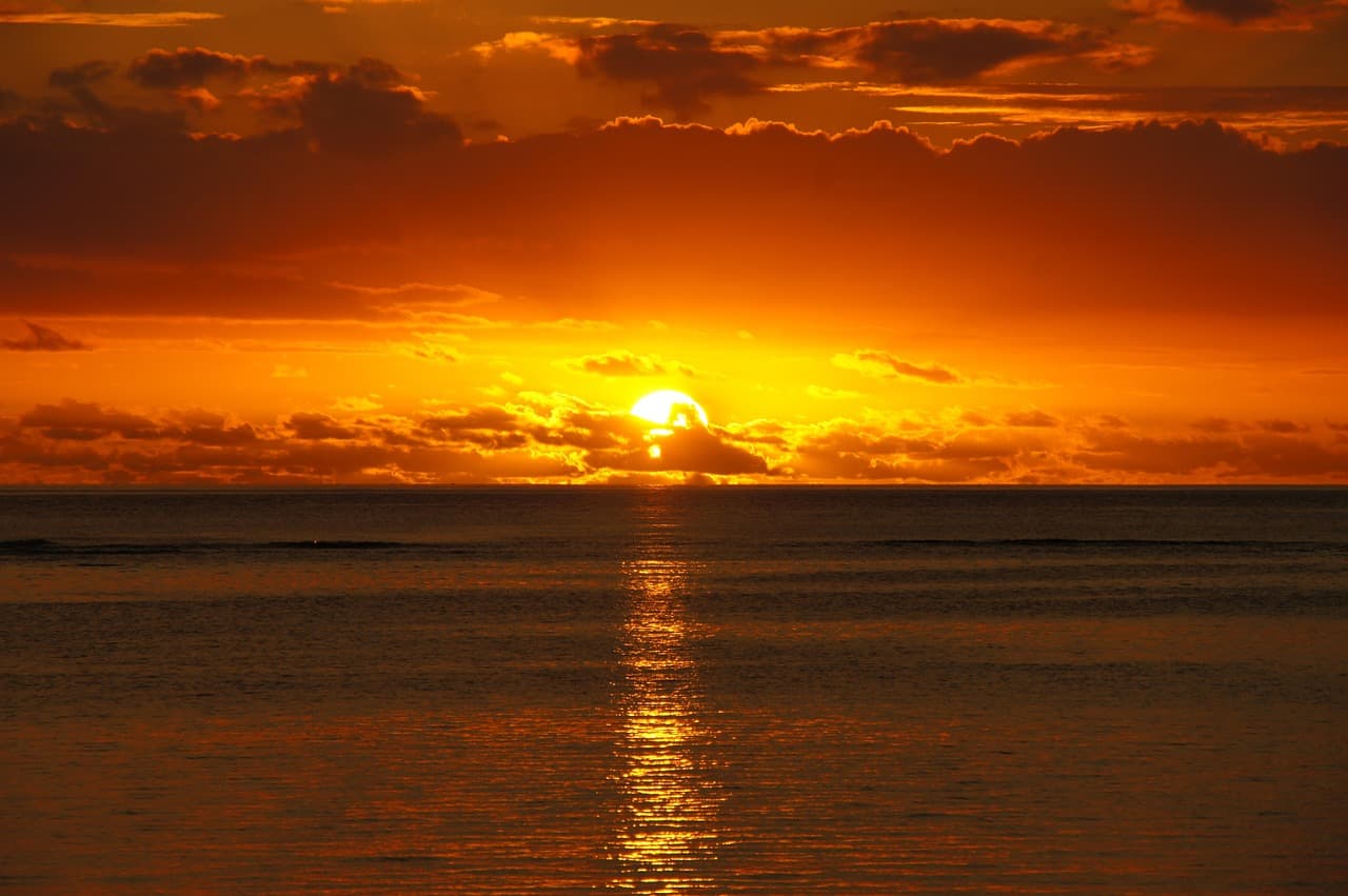 Reklama dotycząca podróży na Mauritius