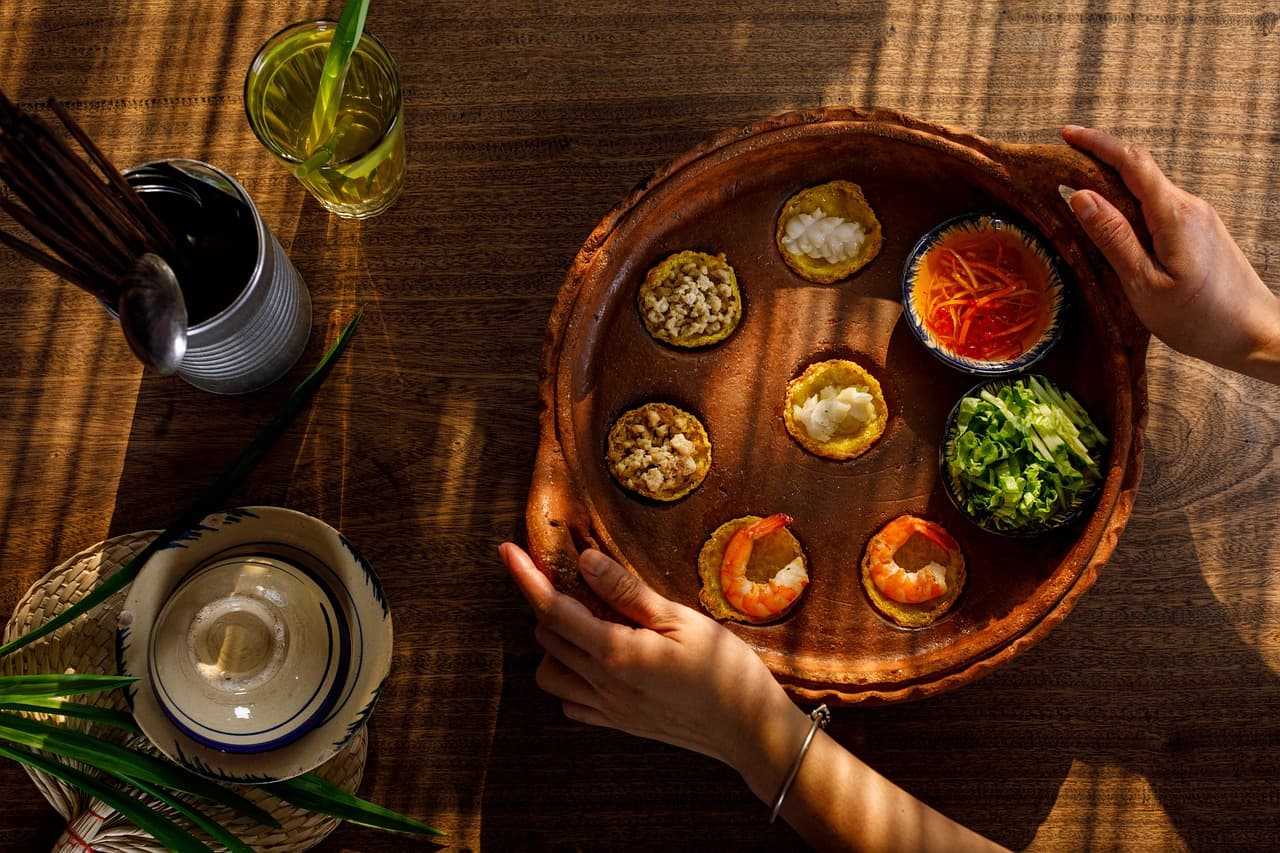 Banh Mi na ulicy w Hanoi